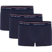 Tommy Hilfiger 3P Premium Essentials Low Rise Trunk Blå bomull Small H...