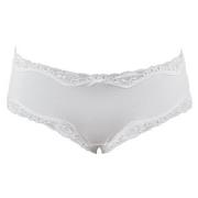 Triumph Truser Micro and Lace Hipster White Hvit polyamid X-Large Dame