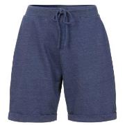 Trofe Basic Sweatshirt Shorts Blå Small Dame