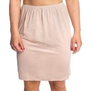 Trofe Slip Skirt Short Beige Medium Dame