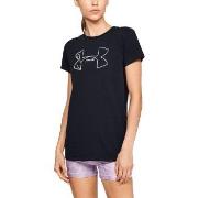 Under Armour Graphic Logo Classic Crew Svart Small Dame