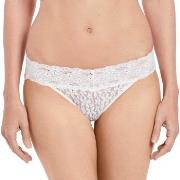 Wacoal Truser Halo Lace Bikini Benhvit nylon Large Dame