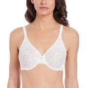 Wacoal BH Halo Lace Underwire Bra Benhvit B 75 Dame