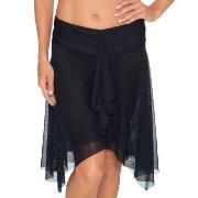 Wiki Basic Beach Skirt Svart polyester Large Dame