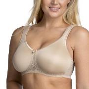 Miss Mary Smooth Lacy Moulded Soft Bra BH Beige D 80 Dame