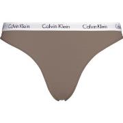 Calvin Klein Truser Carousel Bikini Brun bomull Small Dame