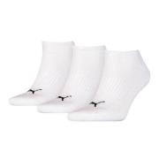 Puma Strømper 3P Cushioned Ankle Sock Hvit Str 43/46