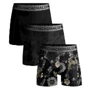 Muchachomalo 3P Cotton Stretch Panther Boxer Svart bomull Medium Herre