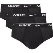 Nike 3P Everyday Essentials Cotton Stretch Hip Brief Svart bomull Larg...