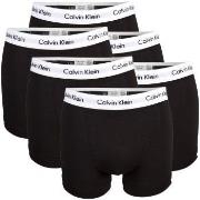 Calvin Klein 6P Cotton Stretch Trunks Svart/Hvit bomull X-Large Herre