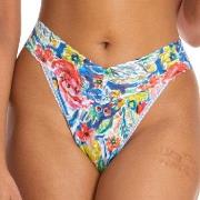 Hanky Panky Truser Beverly Original Rise Thong Blå/Rød nylon One Size ...