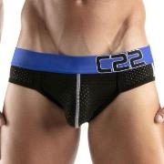 Code 22 Athletic Brief Svart X-Large Herre