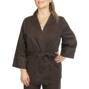 Pierre Robert X Jenny Skavlan Cotton Lounge Kimono Mørkgrørnn  L/XL Da...