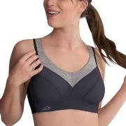 Anita BH Active Wool Sport Bra Grå/Svart A 90 Dame