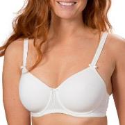 Trofe Sanna Underwire Stripe Bra BH Hvit B 75 Dame