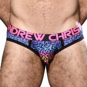 Andrew Christian Almost Naked Vivid Mesh Brief Rosa/Lilla polyamid Sma...