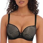 Freya BH Tailored Uw Moulded Plunge T-Shirt Bra Svart D 75 Dame