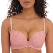 Freya BH Tailored Uw Moulded Plunge T-Shirt Bra Rosa D 65 Dame