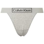 Calvin Klein Truser Reimagined Heritage High Leg Thong Grå Large Dame