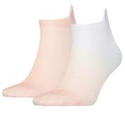 Puma Strømper 2P Gradient Sneaker Socks Lysrosa Str 39/42 Dame