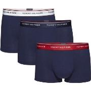 Tommy Hilfiger 3P Premium Essentials Low Rise Trunk Blå/Hvit bomull La...