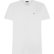 Tommy Hilfiger Cotton Icon Crew Neck SS Hvit økologisk bomull Small He...