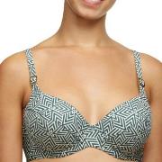 Femilet Aztec Java Sustainable UW Bikini Bra Grønn Mønster polyamid E ...