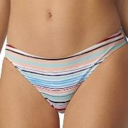 Sloggi Shore Candy Basslet Bikini Mini Brief Lysblå Stripet Large Dame