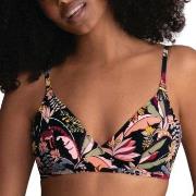 Rosa Faia Lisboa Love Minou Bikini Top Svart mønstret C 36 Dame