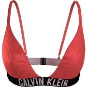 Calvin Klein Intense Power Rib Bikini Plus Bra Korall polyamid XL+ Dam...