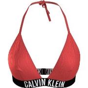 Calvin Klein Intense Power Rib Triangle Bikini Bra Korall polyamid Med...