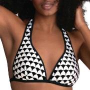 Rosa Faia Summer In Cannes Mina Bikini Top Svart/Hvit Small Dame