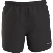 Calvin Klein Badebukser Cool Iconic Texture Swimshorts Svart XX-Large ...