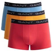 Gant 3P Cotton Jersey Trunks Blå/Rød bomull X-Large Herre