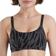 adidas BH BOS Micro Cut Free Scoop Lounge Bra Zebra Medium Dame