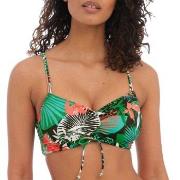 Freya Honolua Bay Uw Bralette Bikini Top Grønn Mønster F 65 Dame