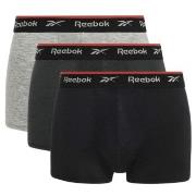 Reebok 3P Redgrave Sports Trunk Svart/Grå polyester Medium Herre