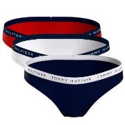 Tommy Hilfiger Truser 3P Recycled Essentials Bikini Rød/Blå  X-Large D...