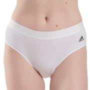 adidas Truser Solid Cotton Bikini Style Brief Hvit bomull Large Dame