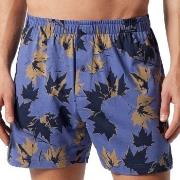 Schiesser 2P Fun Prints Boxer Shorts Lysblå m Mønst bomull X-Large Her...