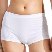 Bread and Boxers Boxer Panty Truser Hvit modal Medium Dame