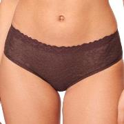 Sloggi Truser ZERO Feel Lace 2.0 Hipster Brun X-Large Dame