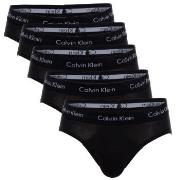 Calvin Klein 5P Cotton Stretch Brief Svart bomull Medium Herre