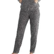 Damella Knitted Lounge Pants Leopard X-Large Dame