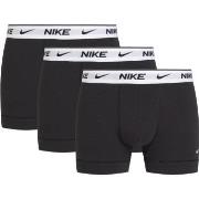 Nike 3P Everyday Essentials Cotton Stretch Trunk Svart/Hvit bomull Lar...