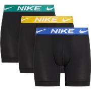 Nike 3P Everyday Essentials Micro Boxer Brief Svart/Blå polyester Medi...