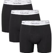 Calvin Klein 3P Modern Cotton Stretch Boxer Brief Svart bomull Small H...