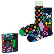 Happy socks Strømper 2P Disney VHS Gift Box Mixed bomull Str 36/40