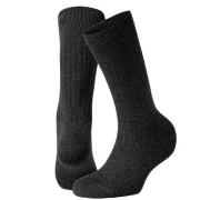 Panos Emporio Strømper 2P Premium Mercerized Wool Rib Socks Antracit O...