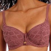 Freya Sundance Padded Bikini Top Brun polyamid F 70 Dame